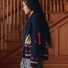 The Great. Sailboat Lodge Cardigan - Dark Navy - Thumbnail 3