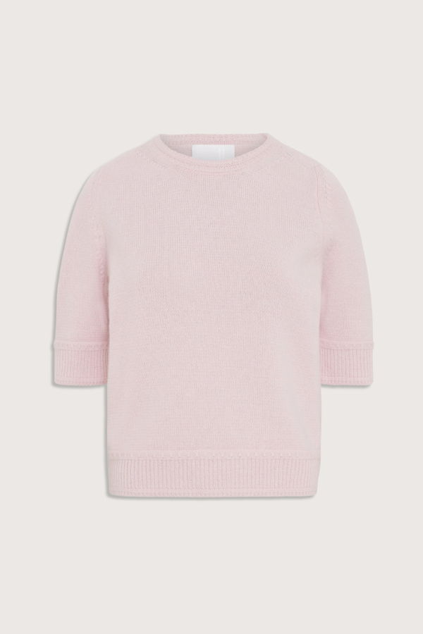 Molli Ecume Super Soft Knit Top - Soft Pink