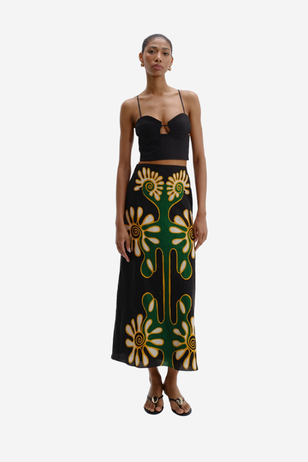 CALA DE LA CRUZ Celina Skirt