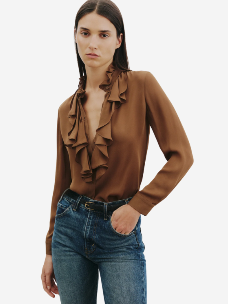 Nili Lotan Lily Blouse Top