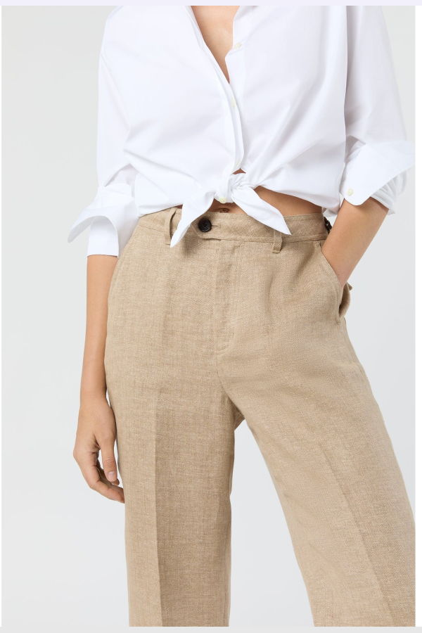 MASHBURN Mel Shirt - White Poplin