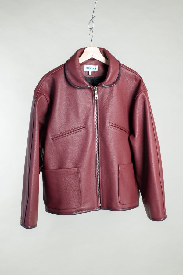 CAWLEY STUDIO Leather Flying Jacket