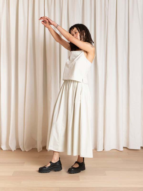 Ali Golden Full Skirt