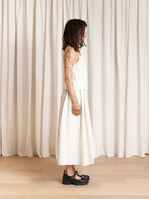 Ali Golden Full Skirt