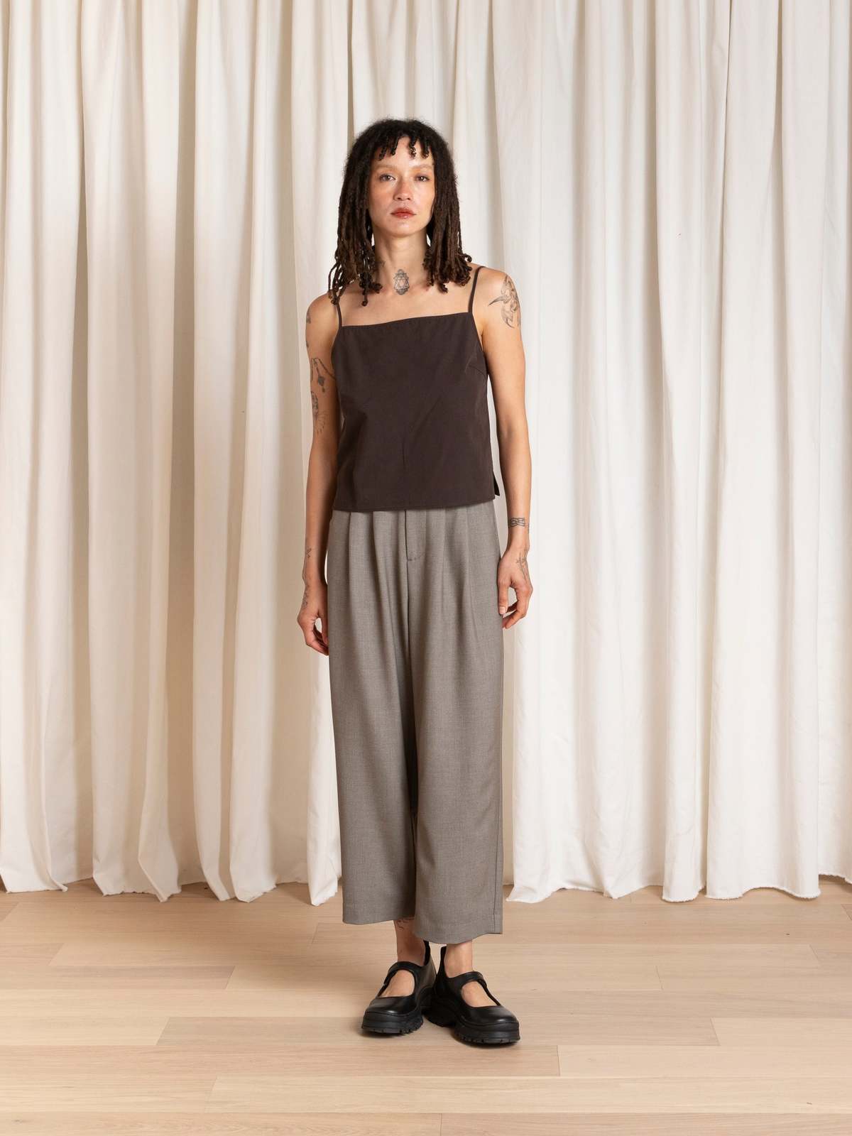 Ali Golden Pleated Pant - Image 7 of 11
