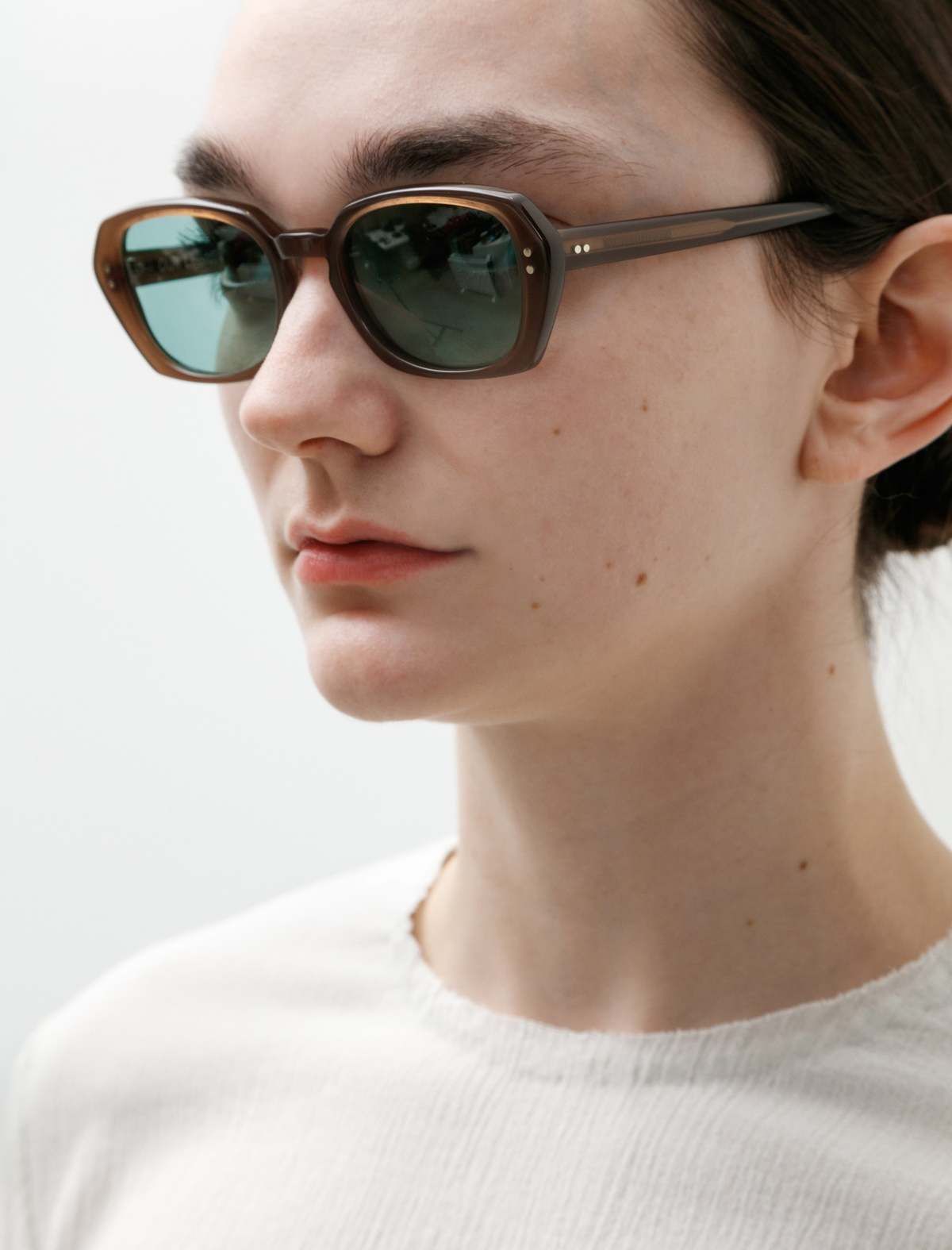 Our Legacy Earth Sunglasses - Churred Toffee - Image 3 of 6