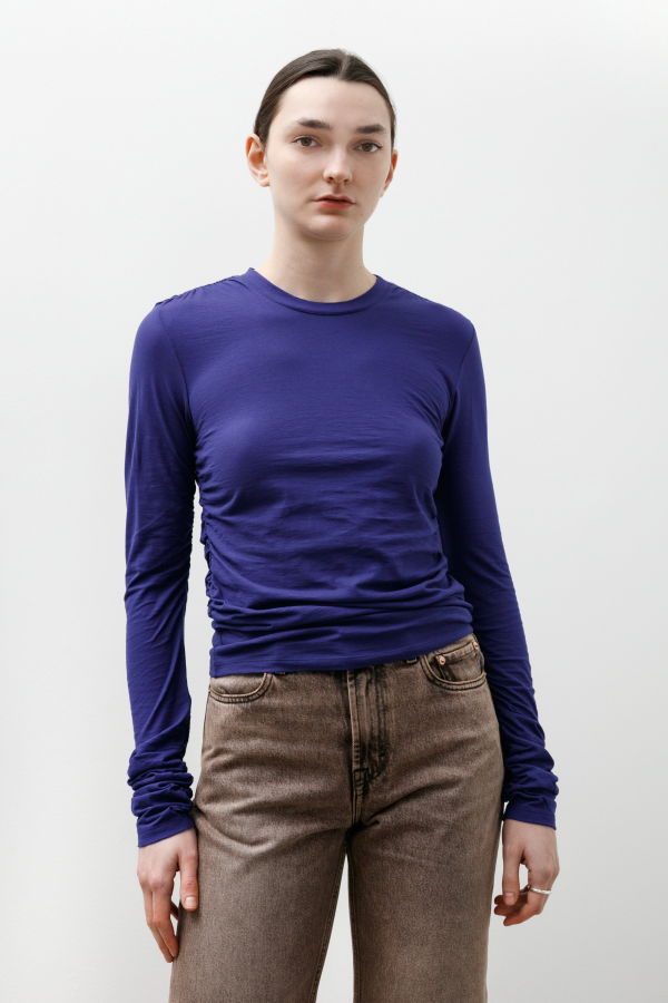 Our Legacy Strain Slim Longsleeve High Twist Jersey Top