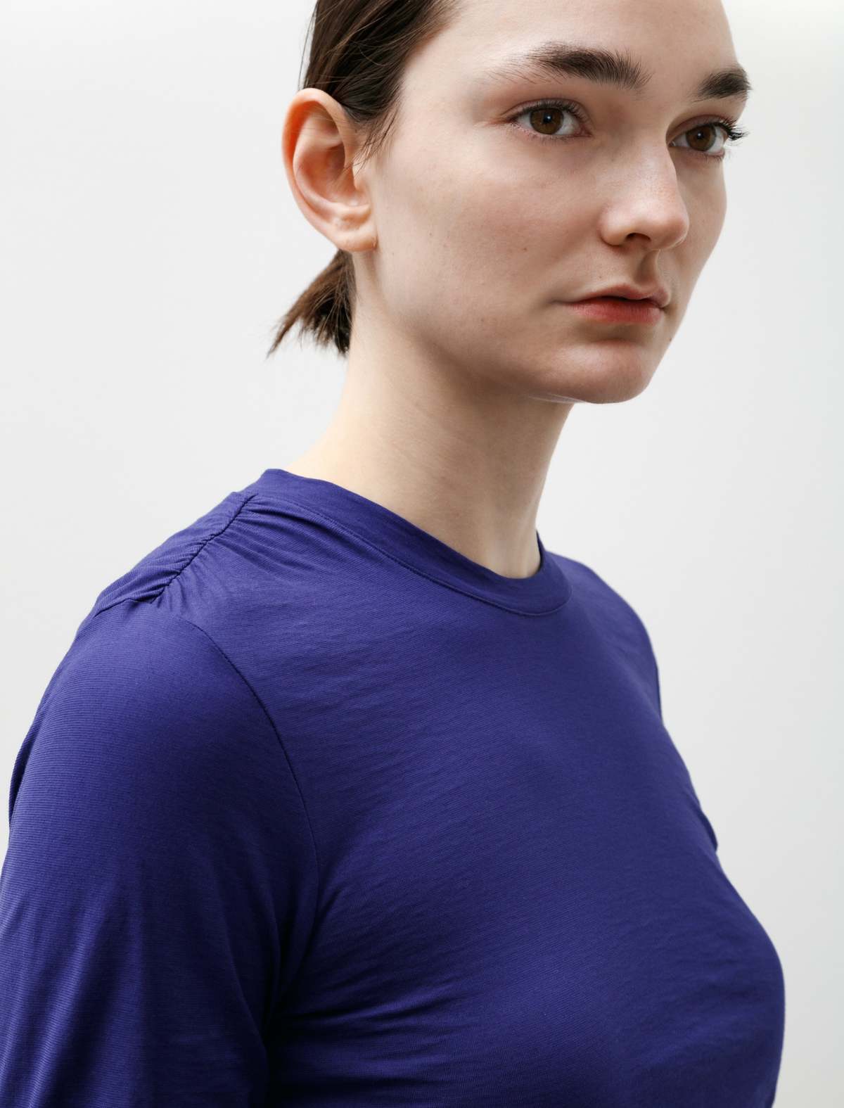 Our Legacy Strain Slim Longsleeve High Twist Jersey Top - Image 2 of 5