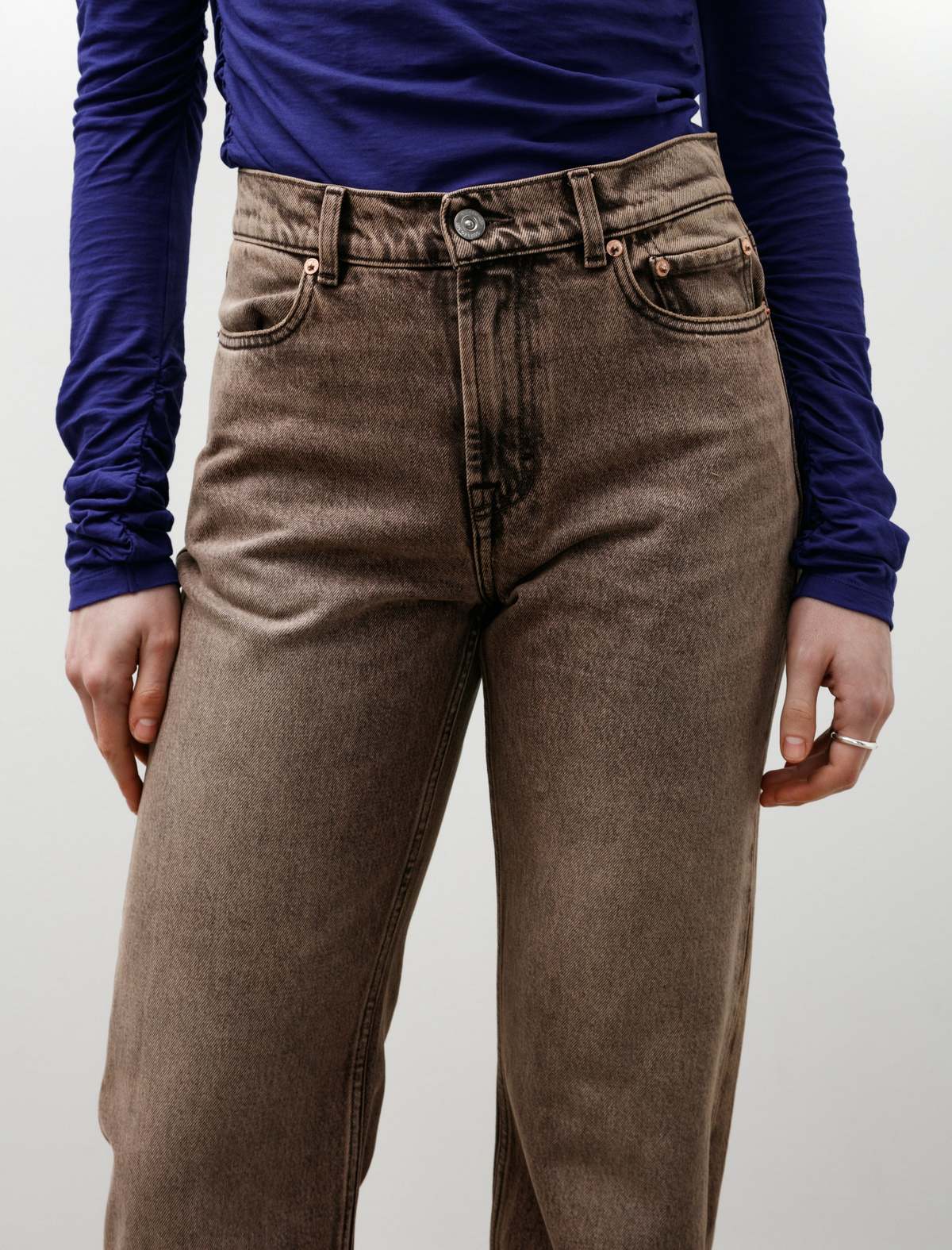 Our Legacy Wata Cut Clay Breeze Wash Jeans - Image 7 of 8