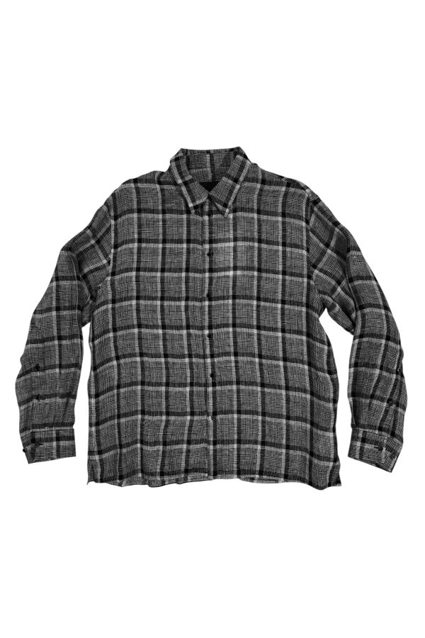 Helmut Lang Relaxed Plaid Shirt