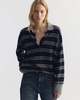 Nili Lotan Galvez Stripe Polo Sweater - Thumbnail 2