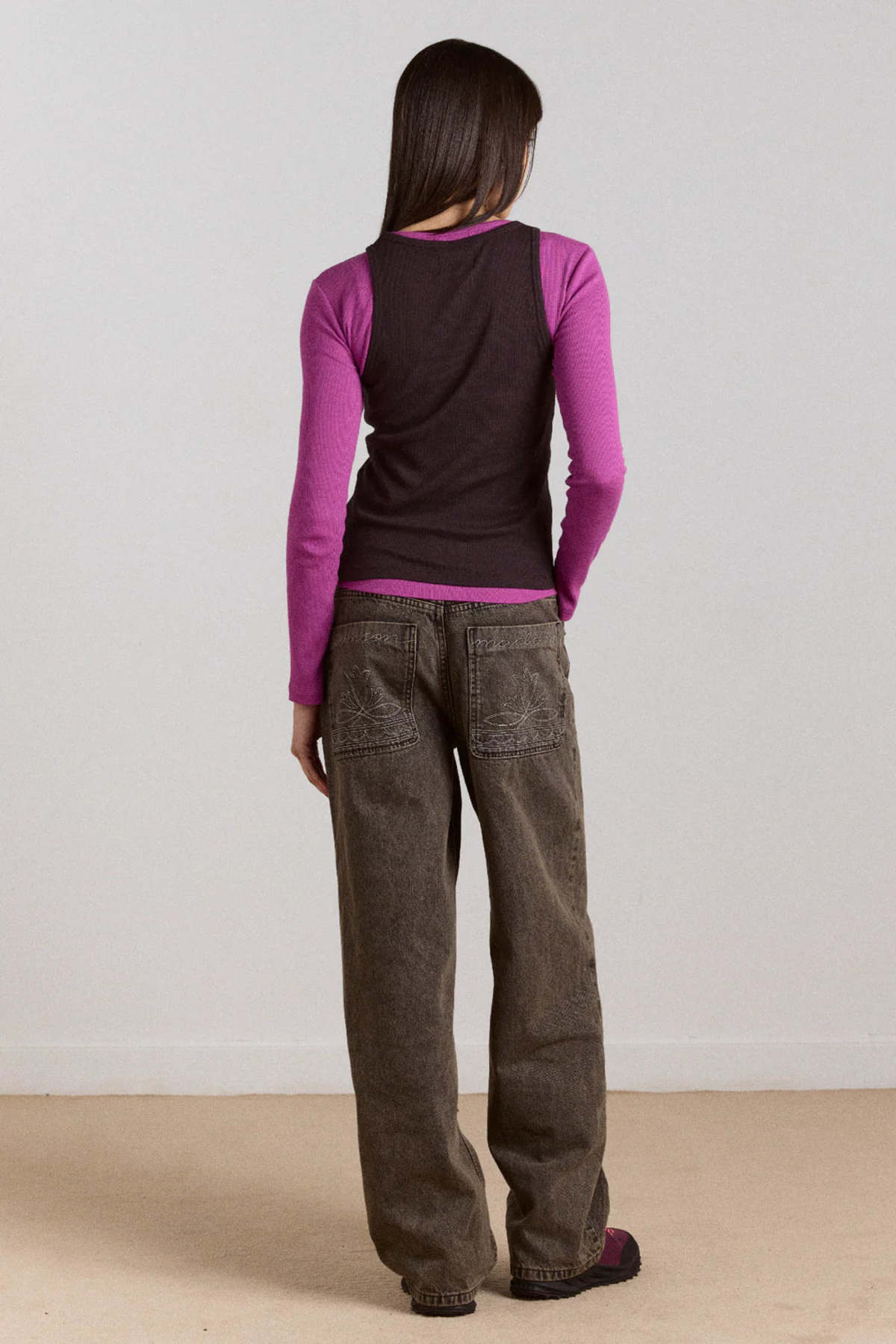 DAMSON MADDER Dempsie Jean - Ginger Wash - Image 8 of 10