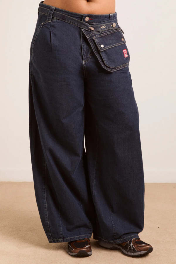 DAMSON MADDER Erika Jean Neptune Wash Jeans