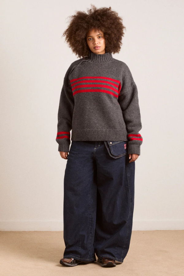 DAMSON MADDER Erika Jean Neptune Wash Jeans