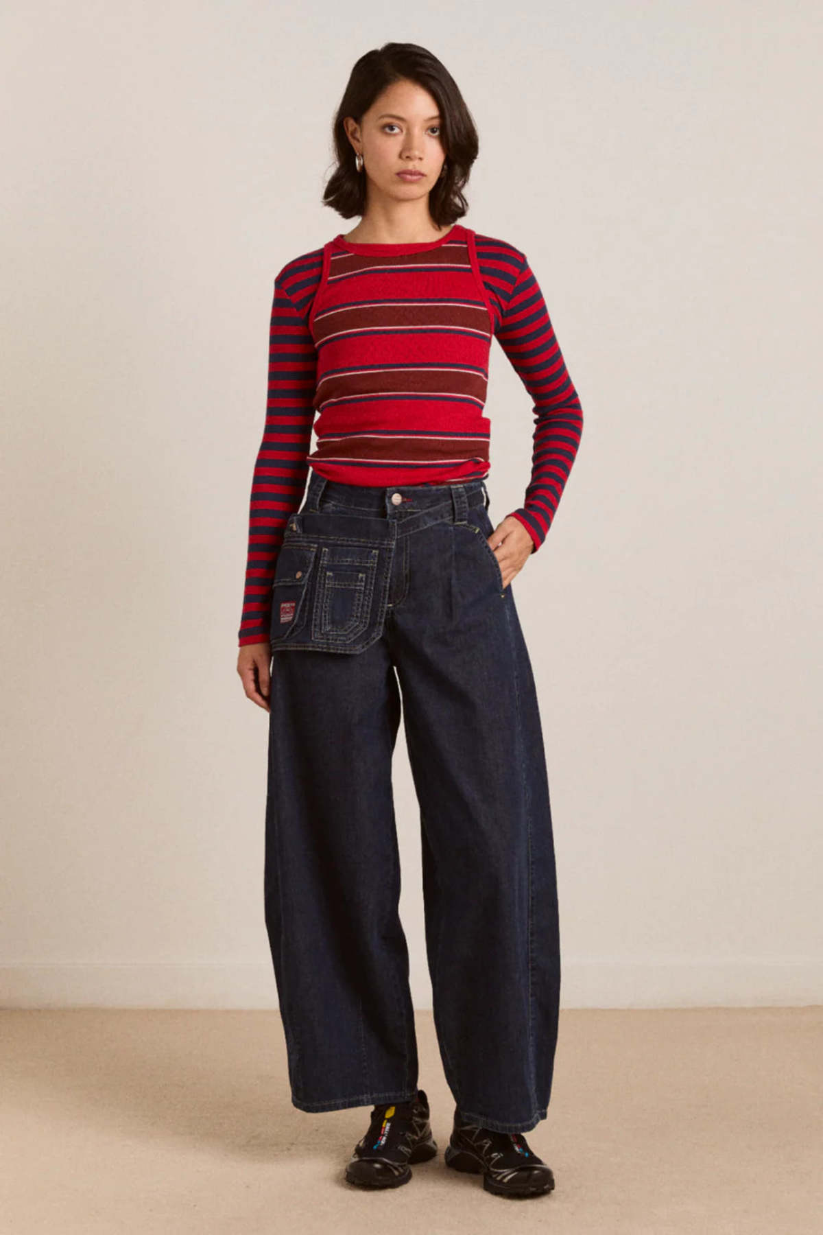 DAMSON MADDER Erika Jean Neptune Wash Jeans - Image 4 of 8