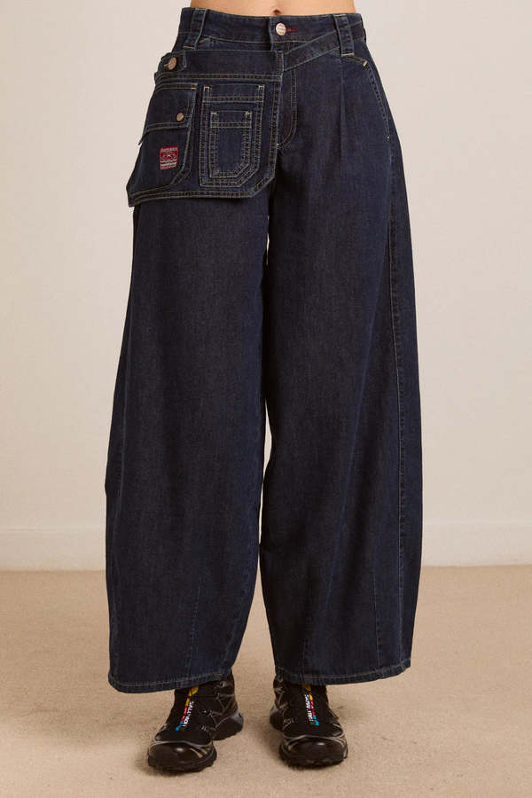 DAMSON MADDER Erika Jean Neptune Wash Jeans