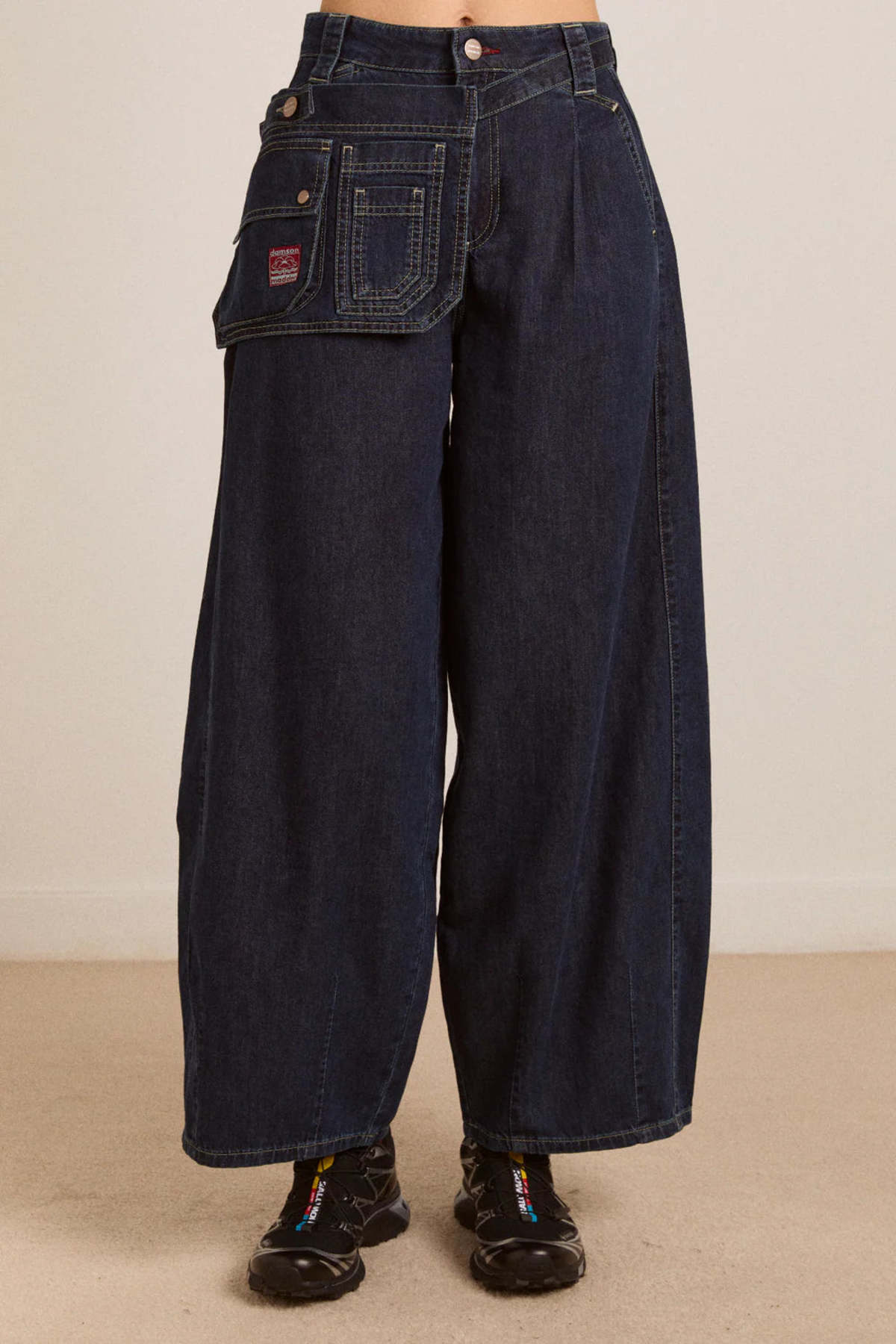 DAMSON MADDER Erika Jean Neptune Wash Jeans - Image 7 of 8