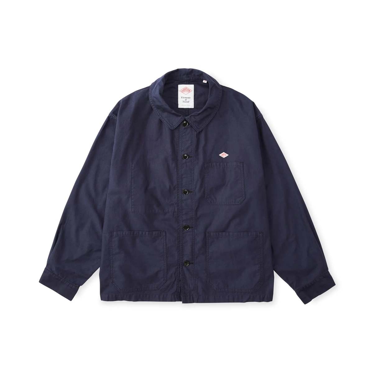 Danton Moleskin Wide Coverall Jacket - Image 3 of 3