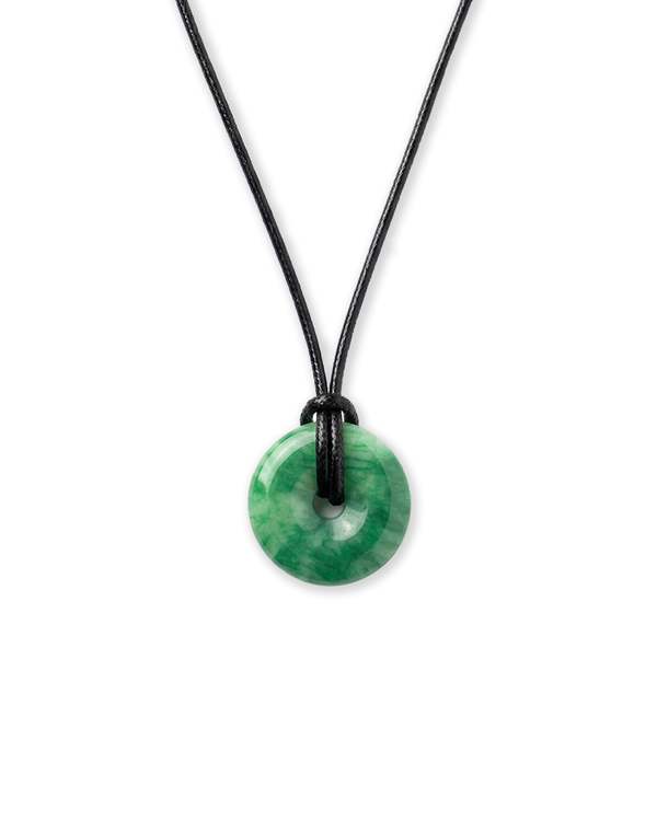 seree Medallion Necklace - Green