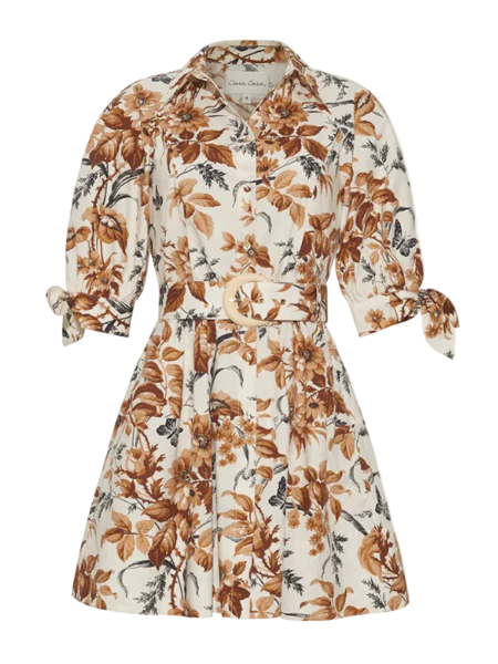 Cara Cara Nash Mini Dress - Le Tile Green | Garmentory