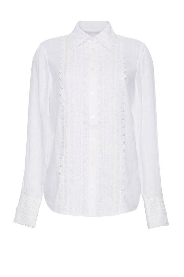 Cara Cara Ideal Shirt - White Lace