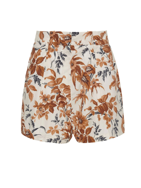 Cara Cara Ruby Dress - Vine Floral Egret Pink | Garmentory display picture 1