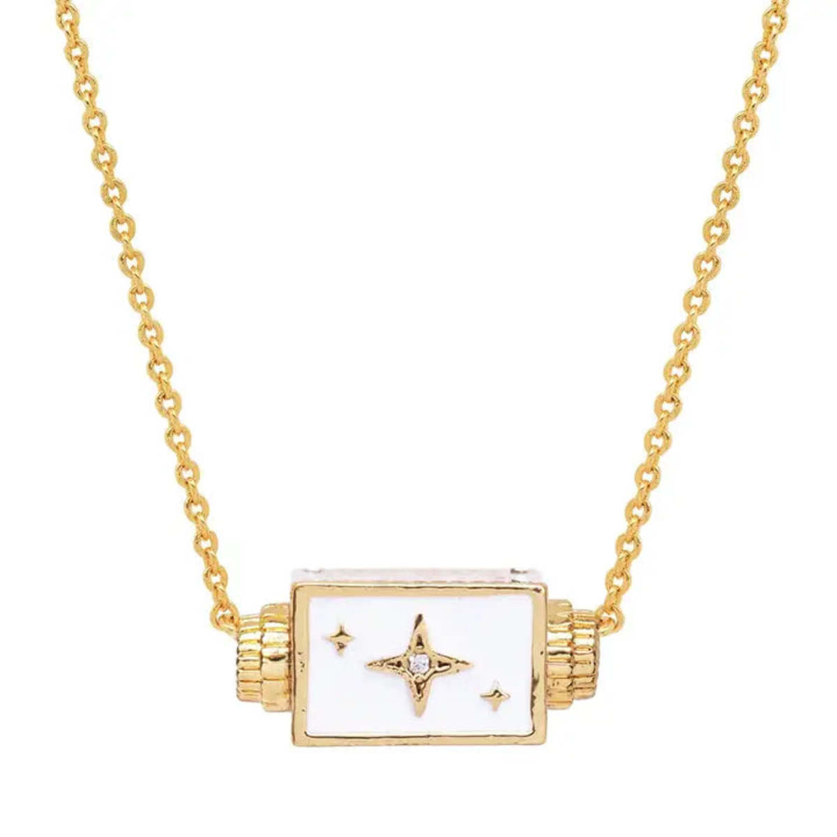 tai Moon and Back Spinner Necklace - Image 3 of 4