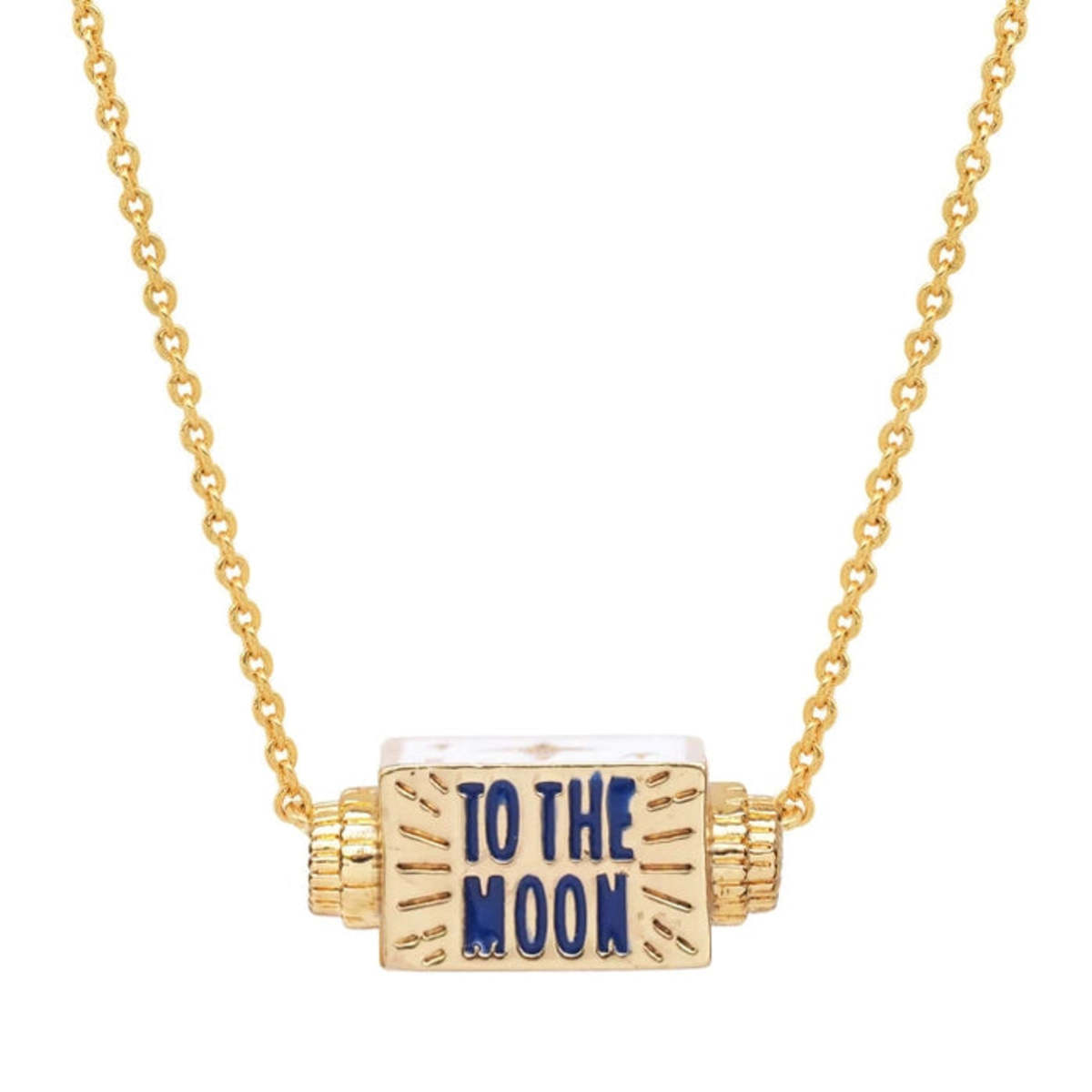 tai Moon and Back Spinner Necklace - Image 4 of 4