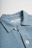 Saturday Project Jacquard Overshirt - Blue - Thumbnail 5