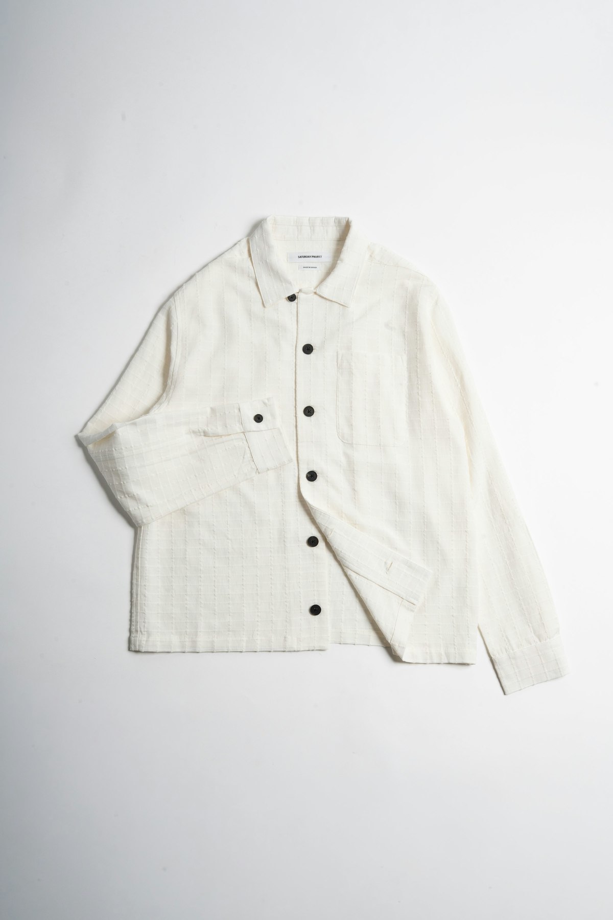 Saturday Project Jacquard Overshirt - Image 1 of 6