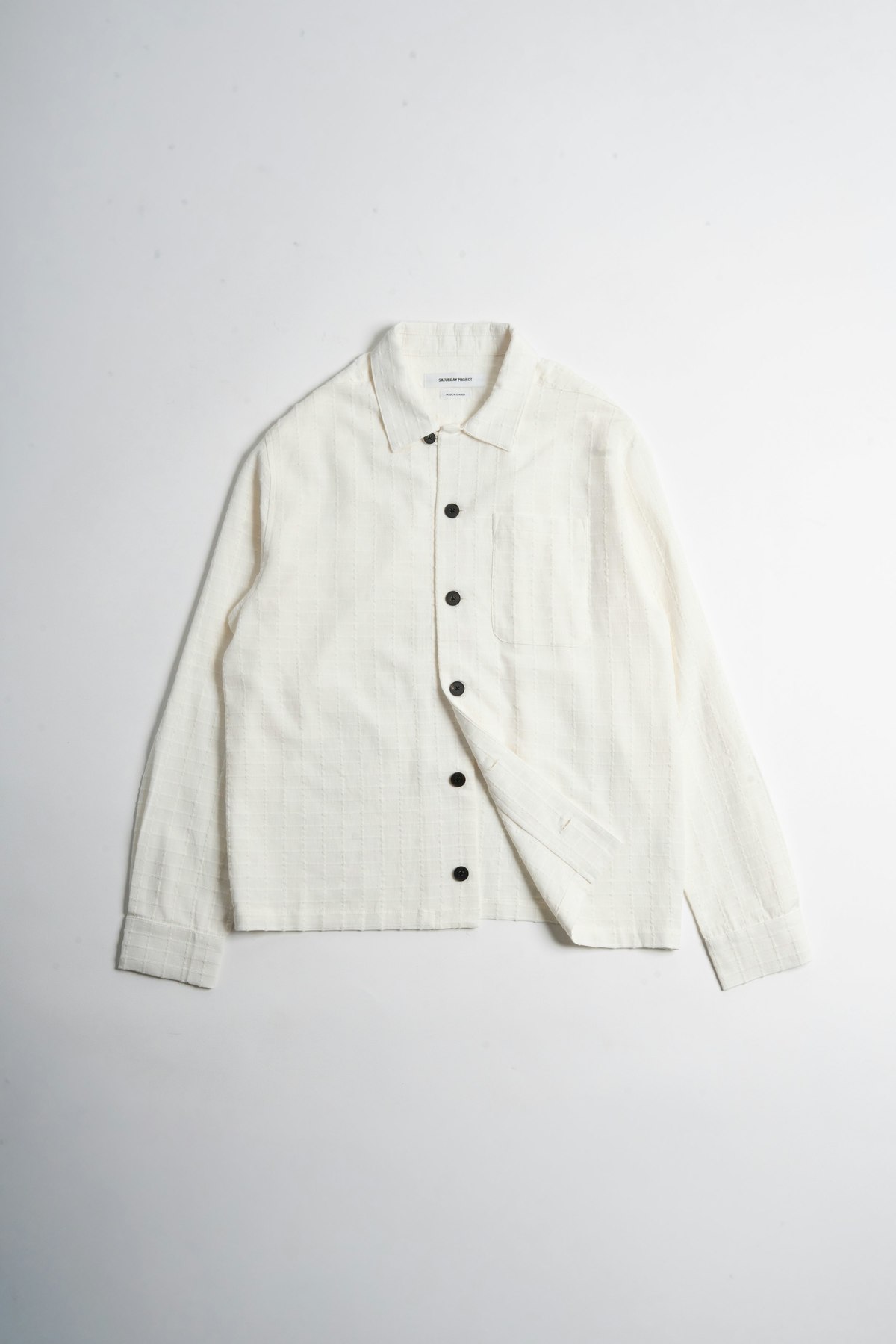 Saturday Project Jacquard Overshirt - Image 5 of 6