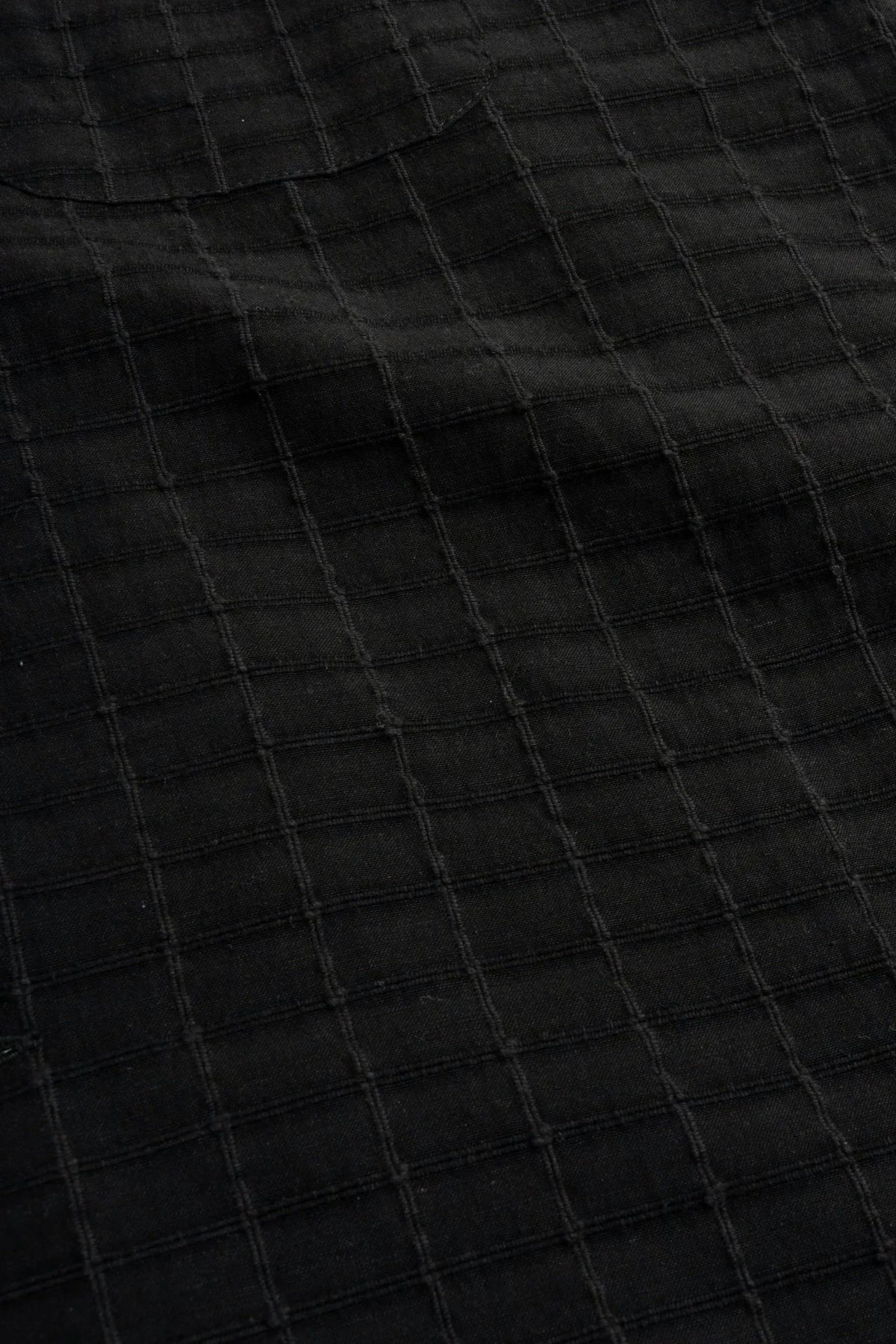 Saturday Project Jacquard Overshirt - Black - Image 5 of 6