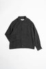 Saturday Project Cupro Overshirt Shirt - Black - Thumbnail 1