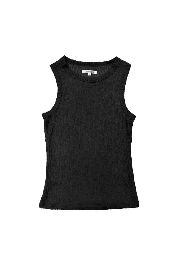 Ali Golden Fitted Tank