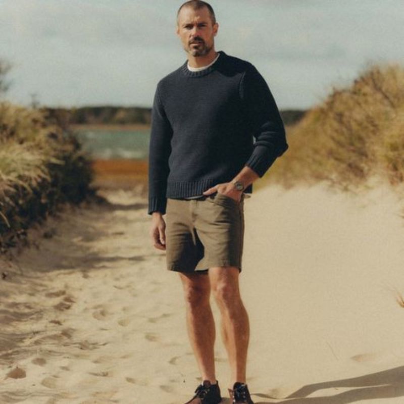 Taylor Stitch Topsail Sweater - Dark Navy