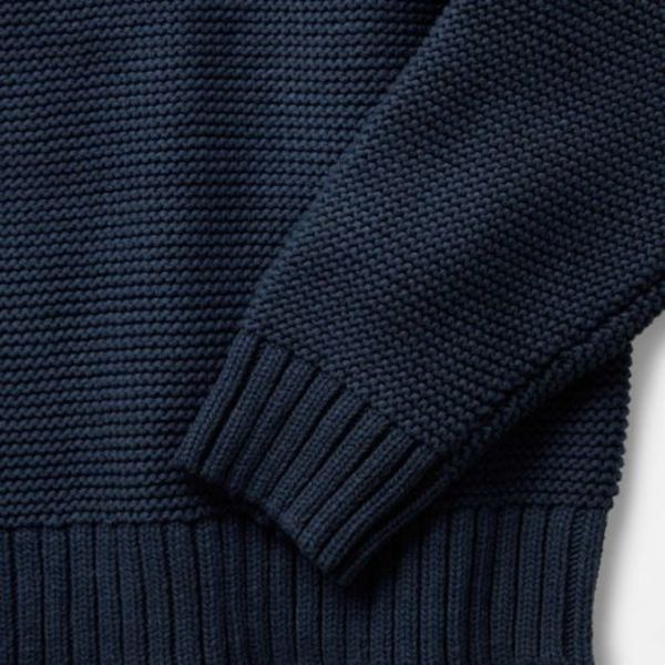 Taylor Stitch Topsail Sweater - Dark Navy