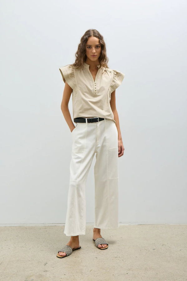 Melissa Nepton Lilou Pants - Off White