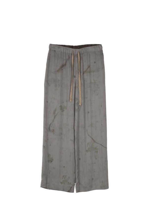 Ziggy Chen Digital Print Drawstring Trousers