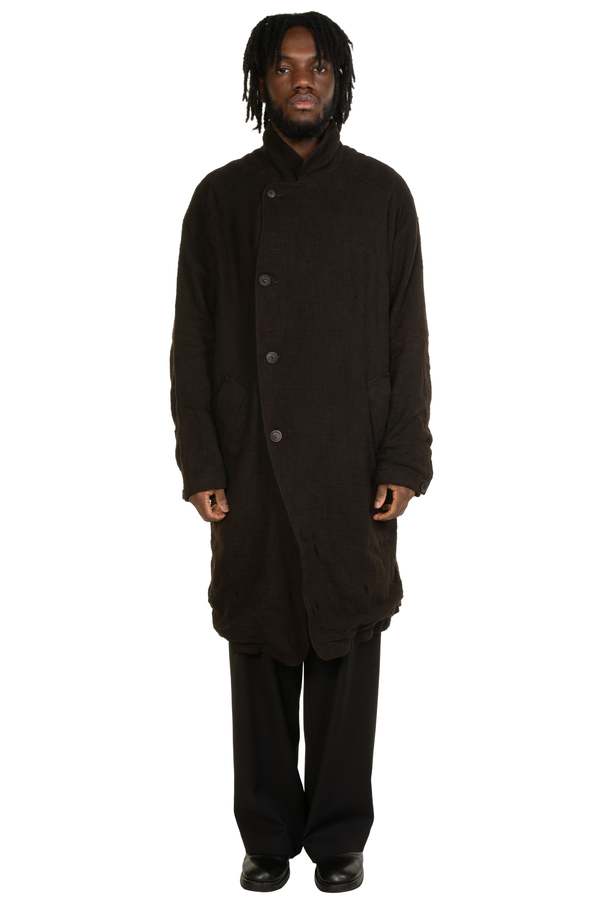 Attempt Distressed Trench Coat