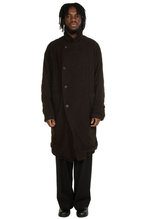 Attempt Distressed Trench Coat