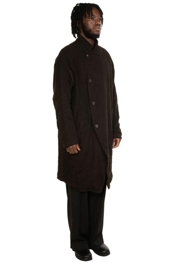 Attempt Distressed Trench Coat