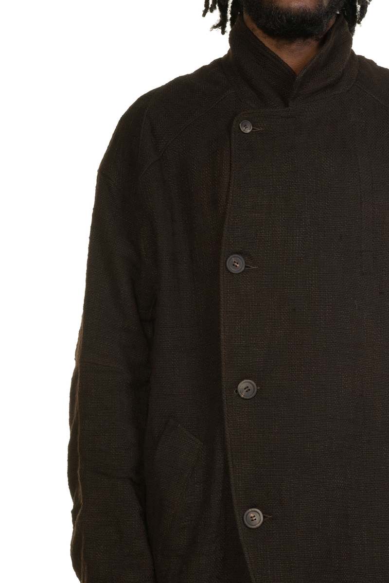 Attempt Distressed Trench Coat