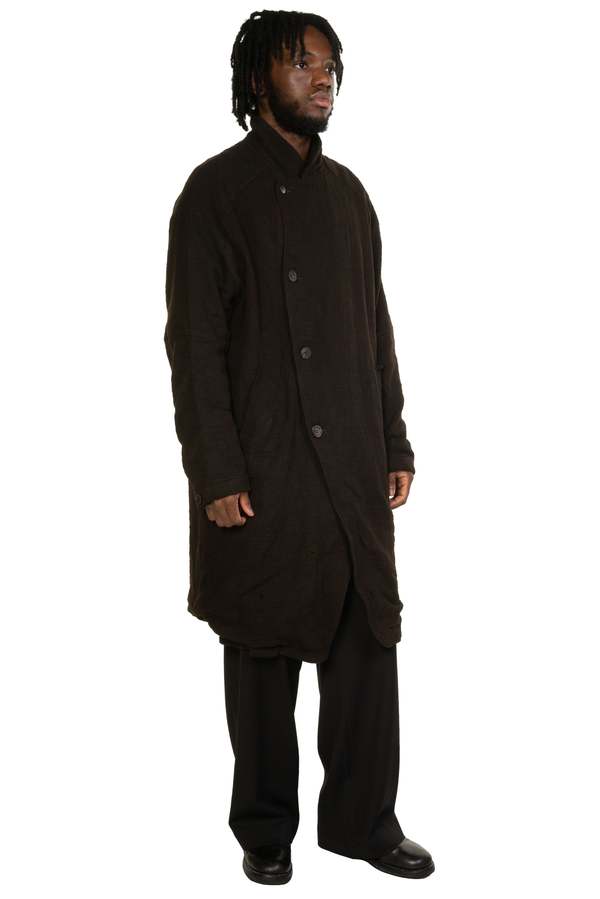 Attempt Distressed Trench Coat