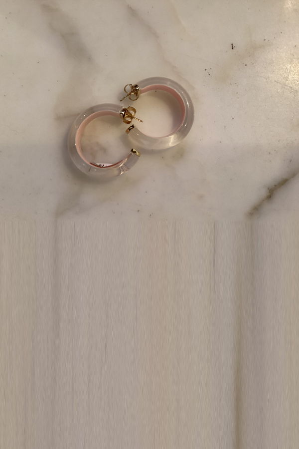 LADYBIRD Gold&Honey 1.5 Illusion Hoop Earrings