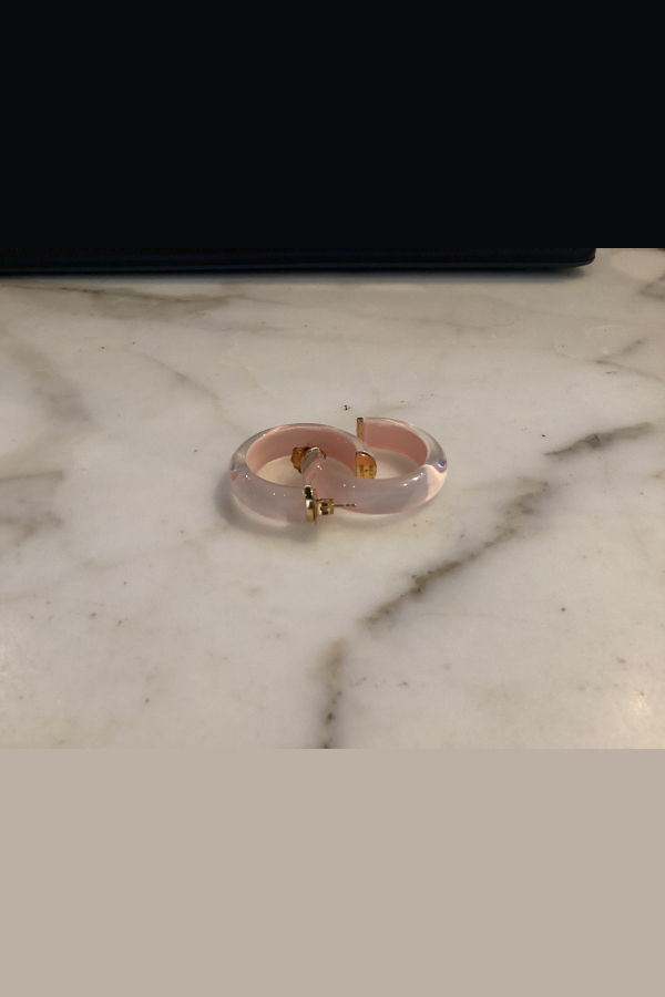 LADYBIRD Gold&Honey 1.5 Illusion Hoop Earrings