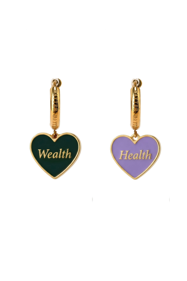 MATTER MATTERS Health/Wealth Earrings