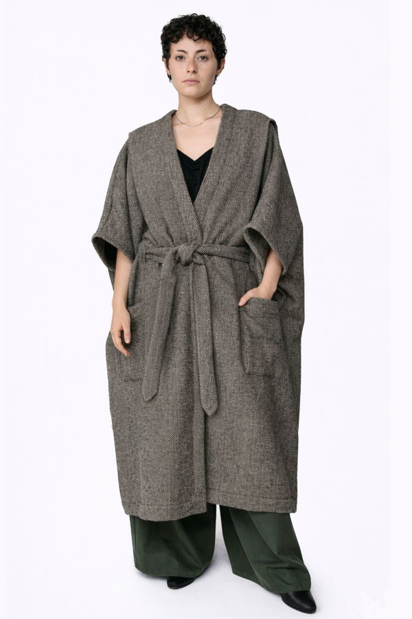 Meg Draped Coat