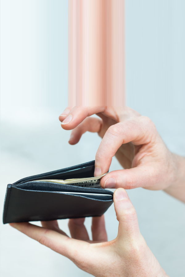 Gag Bag Bill Wallet - Orange