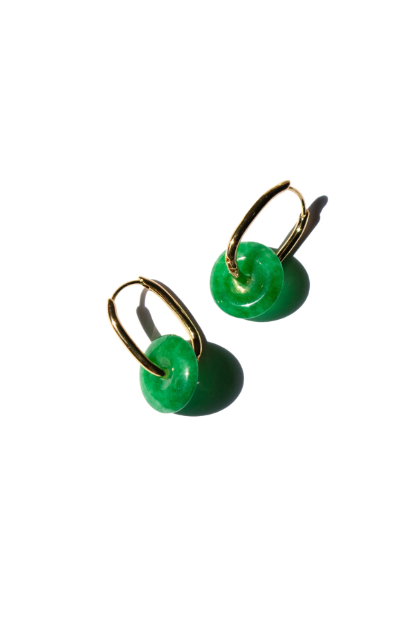 seree Willow Earrings - Green