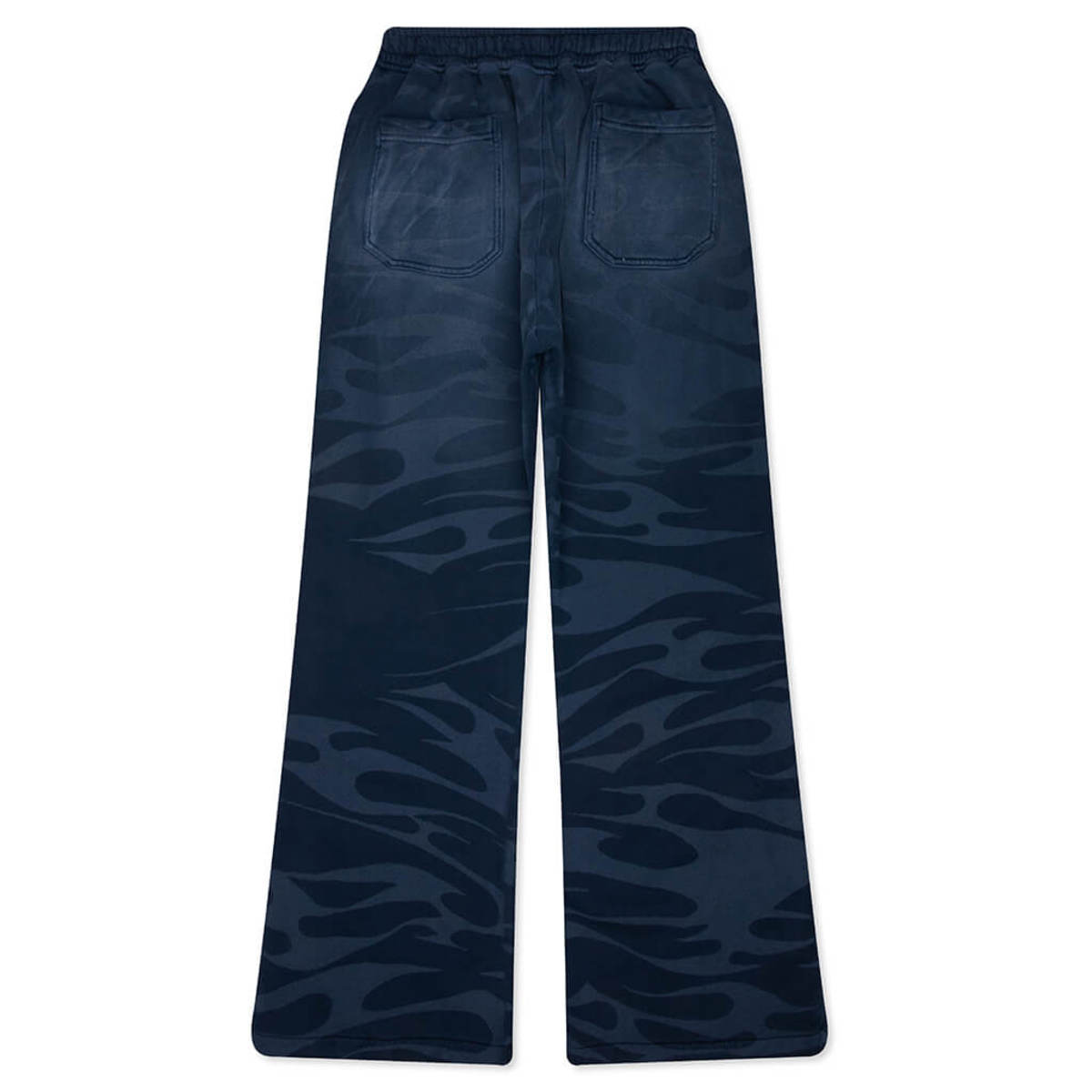 Hellstar SNAP Sweatpants with Flame Pants - Blue - Image 2 of 4